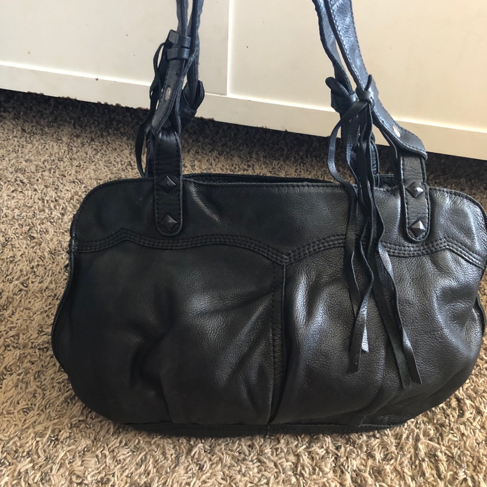 Lucky Brand black leather purse
